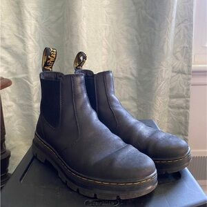 Dr. Martens Black Leather Boots